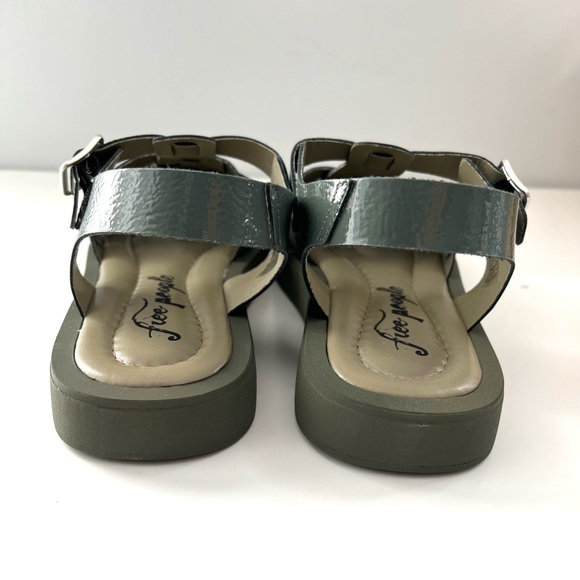 🌟FREE PEOPLE Finn Fisherman Platform Sandals-Sea Serpent color-Size 8 & 9 - Picture 13 of 15